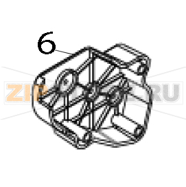 Gear cover / Beige, MOQ 5 pcs TSC TTP-323 Gear cover / Beige, MOQ 5 pcs TSC TTP-323Запчасть на деталировке под номером: 6