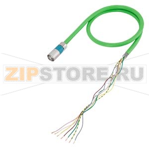 Сигнальный кабель предварительно собранный тип: 6FX8002-2SL00 для датчика температуры 3x 2x 0,5 + 1x 1 С Моторные клеммы М17 женский В. Г. MOTION-CONNECT 800PLUS UL / CSA, DESINA, Отжимная Dmax = 11 мм Длина (м) = Siemens 6FX8002-2SL00-.... 