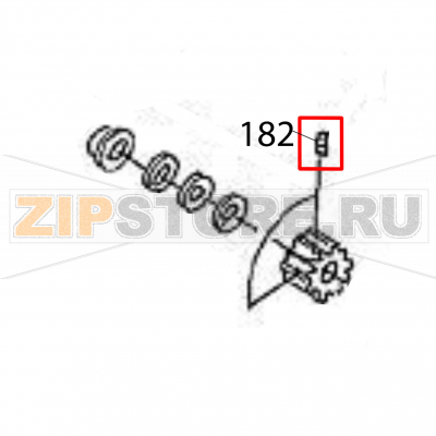 W-Point screw Sato HR212 TT W-Point screw Sato HR212 TTЗапчасть на деталировке под номером: 182Название запчасти на английском языке: W-Point screw Sato HR212 TT.