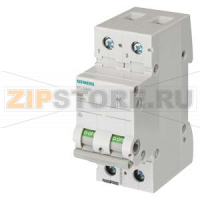 ВЫКЛЮЧАТЕЛЬ НАГРУЗКИ 125A 2-ПОЛ. Siemens 5TL1292-0
