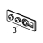 Light transmitter / button Zebra TTP-2030
