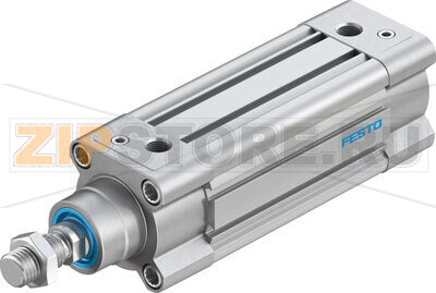 Пневмоцилиндр стандартный Festo DSBC-50-80-D3-PPVA-N3 