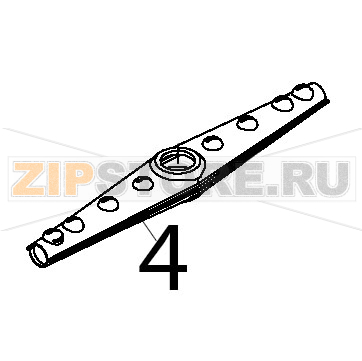 Girante di lavaggio alta Teikos TS601 Girante di lavaggio alta Teikos TS601Запчасть на деталировке под номером: 4