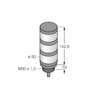 Колонна сигнальная Turck TL50HZGYR
