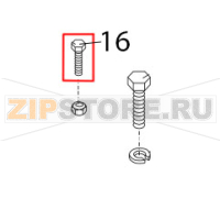 Screw M6x25 Bear Varimixer AR80 VL-1S