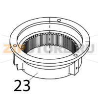 Gear wheel rim Bear Varimixer AR80 VL-1S