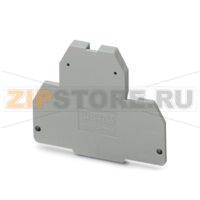 Концевая крышка Phoenix Contact DG-MTTB 1,5 Длина: 44 мм, Ширина: 2 мм, Цвет: cерый.Минимальный заказ: 50 шт.Упаковка: 50 шт.