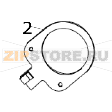 Kit media authentication coupler PCBA Zebra ZXP 8 Kit media authentication coupler PCBA Zebra ZXP 8Запчасть на деталировке под номером: 2