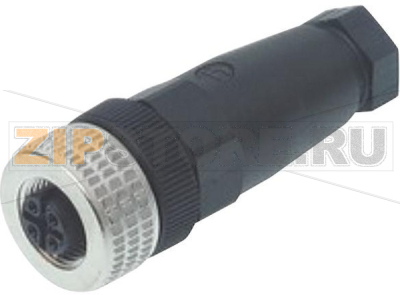 Разъем M12 Hirschmann ELKA 5012 PG 7 BLACK 