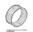 St. steel fan D=196 H=81 39 blades Unox XVC 705
