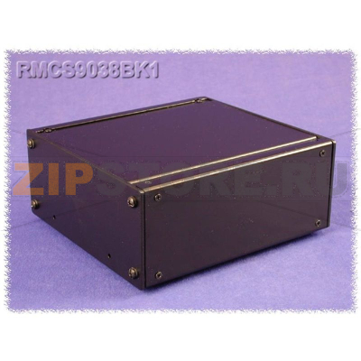 Корпус алюминиевый 432x330x154 мм, черный, 1 шт Hammond RMCV190713BK1 