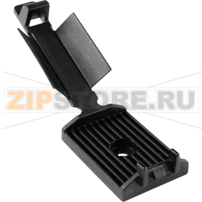 Держатель кабельный на винтах, плоский, черный, 1 шт HellermannTyton FKH50-HIR-BK-С1 