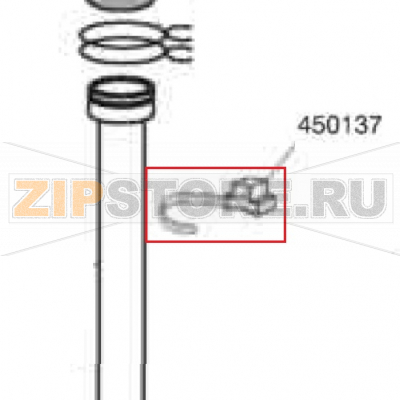 Collar connection with base 31 Comenda GFS 90 Collar connection with base 31 Comenda GFS 90Запчасть на деталировке под номером: 450137Название запчасти на английском языке: Collar connection with base 31 Comenda GFS 90