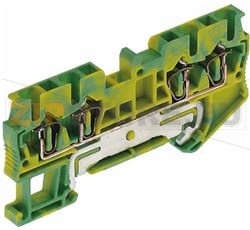 Terminal quad 2,5mm  GnYe Convotherm4 + 