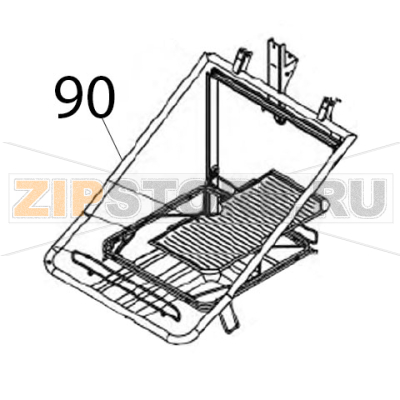 Maniglia inox Vortmax DDM 660 Maniglia inox Vortmax DDM 660Запчасть на деталировке под номером: 90