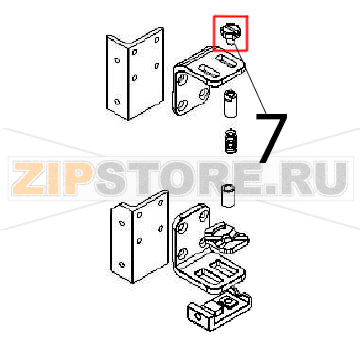 Screw M6x10 Angelo Po FC1011G Screw M6x10 Angelo Po FC1011GЗапчасть на деталировке под номером: 7