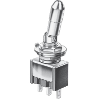 Тумблер 30 В/DC, 4 А, 1 x вкл/вкл, 1 шт Marquardt 9047.0102