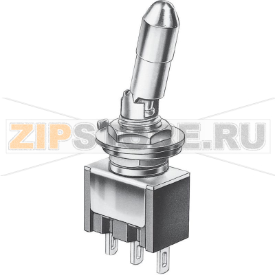 Тумблер 30 В/DC, 4 А, 1 x вкл/вкл, 1 шт Marquardt 9047.0102 