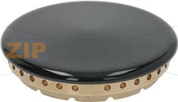 BURNER CAP ENAMELLED COVER SMALVIC 