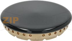 BURNER CAP ENAMELLED COVER SMALVIC 