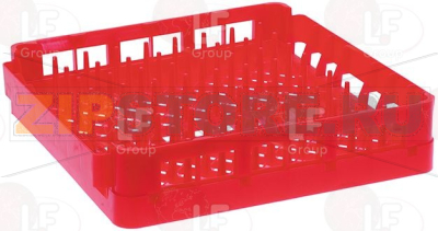CESTO VASSOI ROSSO 535x490x110 mm 