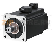 Серводвигатель 220 В, 3000 об/мин, 3.18 Н·м, 1 кВт, фланец: 80 мм, IP67, без тормоза Inovance MS1H1-10C30CB-S631R-INT