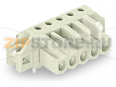 MCS MIDI Розетка под пайку THT; 0.6 x 1.0 mm solder pin; прямые; 100% защита от неправильного подсоединения; зажимное кольцо; Шаг контактов 5 мм; 13-пол.; светло-серые Wago 722-243/031-000 Встроенные тестовые порты для тестовых штекеров O 2 ммДля соединений "провод-провод" и "плата-провод"Выходы под печатные платы с защитой от касанияЛегко идентифицируемые входы и выходы печатной платы100% защита от неправильного подсоединенияВозможны варианты кодировки...