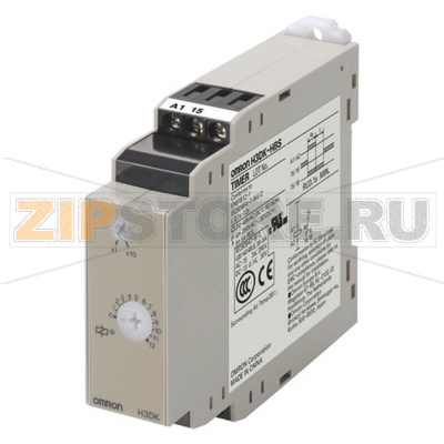 Таймер Omron H3DK-HDL AC200-240V 