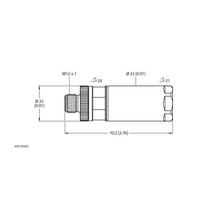 Разъем разборный Turck FW-ERSSM0414-PL-P-0611 