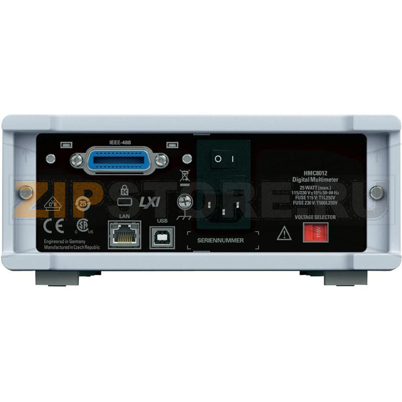 Мультиметр настольный, цифровой, CAT II, 600 В, 480000 точек Rohde & Schwarz HMC8012 Ethernet/USB 