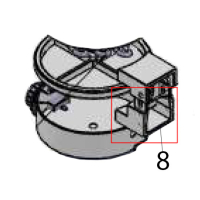 Lower aluminum block Hurakan HKN-GES4M