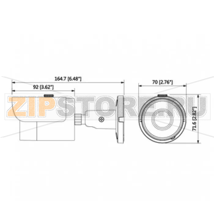 IP-камера Dahua DH-IPC-HFW1220SP-0280B 