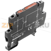Реле твердотельное 48 В/DC, 1 шт Weidmüller TOS 24VDC/48VDC 0,5A
