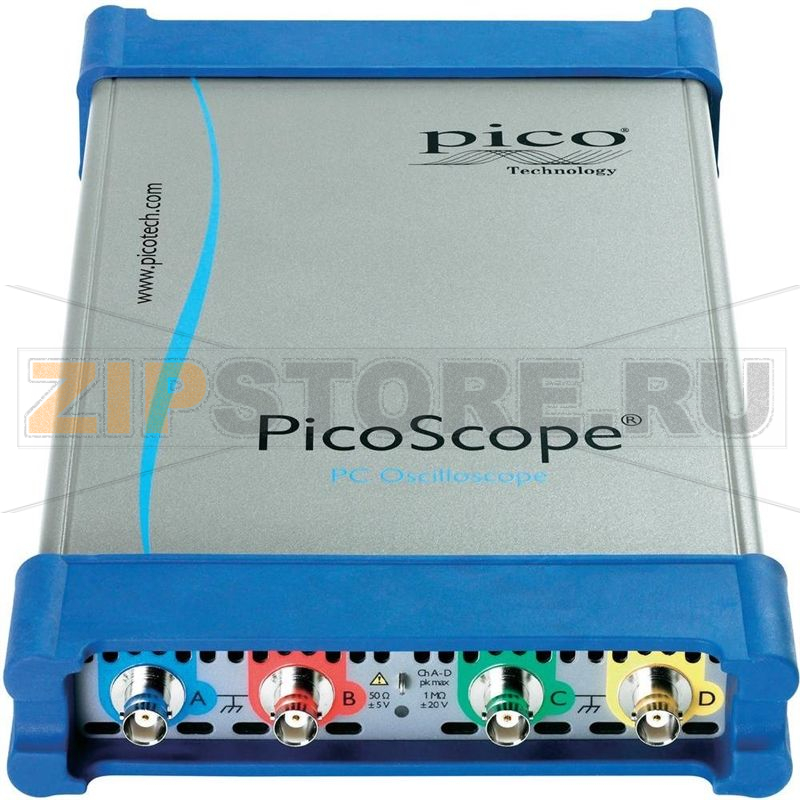 Осциллограф USB 250 МГц, 8 каналов, 5 Гвыб/с, 256 МБ/кан, 8 бит Pico PicoScope 6402C 