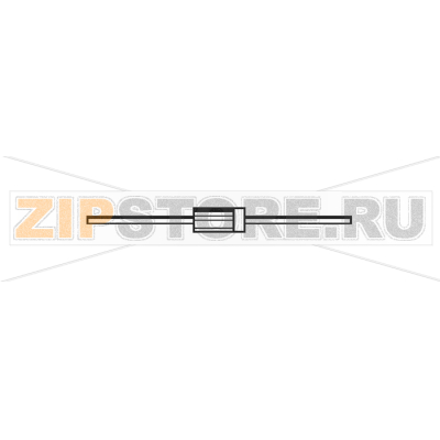 Диод Шоттки, DO-35, 0.2 A, 40 В STMicroelectronics BAT48 