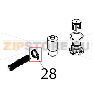 Pipe clamp 12/20 Angelo Po FM611E1 Pipe clamp 12/20 Angelo Po FM611E1Запчасть на деталировке под номером: 28