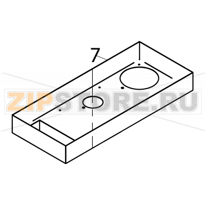 Compl. manifold Fagor VG-201 Compl. manifold Fagor VG-201Запчасть на деталировке под номером: 7Название запчасти Fagor на английском языке: Compl. manifold VG-201.