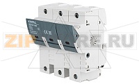 Держатель плавких вставок 125 A, 400 В/AC, 22x58 мм, 3 полюса Kripal UKRT18-125X-3P 