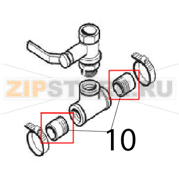Drain pipe Angelo Po 0A1CP1E Drain pipe Angelo Po 0A1CP1EЗапчасть на деталировке под номером: 10