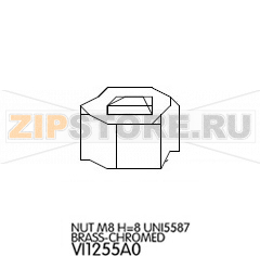 Nut M8 H=8 UNI5587 Brass-chromed Unox XVC 715G Nut M8 H=8 UNI5587 Brass-chromed Unox XVC 715GЗапчасть на деталировке под номером: 224Название запчасти на английском языке: Nut M8 H=8 UNI5587 Brass-chromed Unox XVC 715G