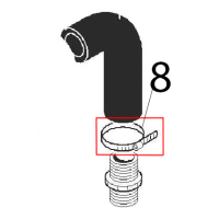 Hose clamp Angelo Po 04WCP1EM