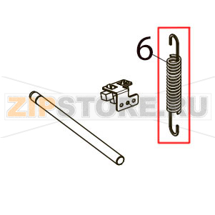 Spring Toshiba TEC B-SX4T-GS10/20-CN Spring Toshiba TEC B-SX4T-GS10/20-CNЗапчасть на деталировке под номером: 6