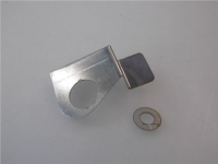 STAFFA BLOCCAGGIO VETRO 47x32 mm