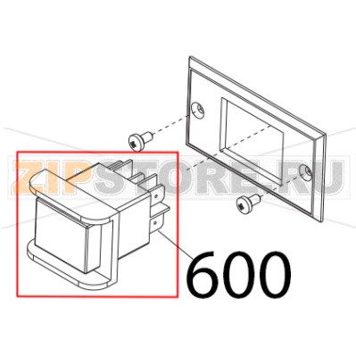 Int. MN comelux 401/L con prot Sirman Mirra 250 C Int. MN comelux 401/L con prot Sirman Mirra 250 CЗапчасть на деталировке под номером: 600
