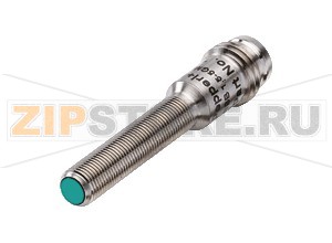 Индуктивный датчик Inductive sensor NBB0,8-5GM25-E2-V3 Pepperl+Fuchs General specificationsSwitching functionNormally open (NO)Output typePNPRated operating distance0.8 mmInstallationflushOutput polarityDCAssured operating distance0 ... 0.648 mmReduction factor rAl 0.45Reduction factor rCu 0.4Reduction factor r304 0.85Output type3-wireNominal ratingsOperating voltage10 ... 30 VSwitching frequency0 ... 3000 HzReverse polarity protectionreverse polarity protectedShort-circuit protectionpulsingVoltage drop&le 3 VOperating current0.1 ... 100 mAOff-state current0 ... 0.1 mANo-load supply current&le 15 mASwitching state indicatorLED, yellowFunctional safety related parametersMTTFd1402 aMission Time (TM)20 aDiagnostic Coverage (DC)0 %Approvals and certificatesUL approvalcULus Listed, General PurposeCSA approvalcCSAus Listed, General PurposeCCC approvalCCC approval / marking not required for products rated &le36 VAmbient conditionsAmbient temperature-25 ... 70 °C (-13 ... 158 °F)Mechanical specificationsConnection typeConnector M8 x 1 , 3-pinHousing materialStainless steel 1.4305 / AISI 303Sensing facePBTDegree of protectionIP67