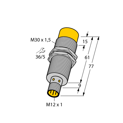 Датчик индуктивный Turck NI15-M30E-LIU-H1141 