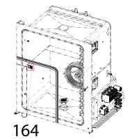 Ovens internal glass coupler Tecnoinox EFB10DS
