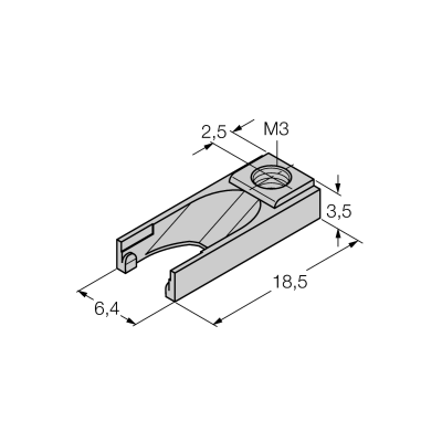 Защелка Turck UNT-STOPPER 