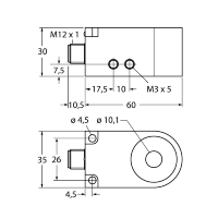 Датчик индуктивный Turck BI10R-W30-DAN6X-H1141