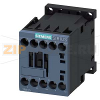 КОНТАКТОР, AC-3, 4КВТ/400V, AC-1 18A, DC 110V, 4-ПОЛ., 2НО+2НЗ, ТИПОРАЗМЕР S00, ВИНТОВЫЕ КЛЕММЫ Siemens 3RT2516-1BF40